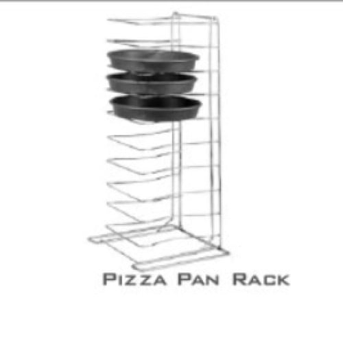 Pizza Pan Rack Ss 10 Slot Pizza Pan Rack