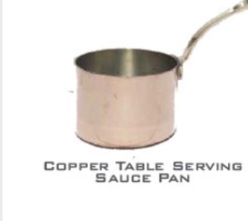 காப்பர் டேபிள் சாஸ் பான் பிரஞ்சு காப்பர் சாஸ் பான், பித்தளை கைப்பிடியுடன் கூடிய விண்டேஜ் காப்பர் பான் பிரான்ஸ்