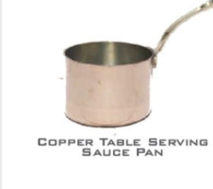 காப்பர் டேபிள் சாஸ் பான் பிரஞ்சு காப்பர் சாஸ் பான், பித்தளை கைப்பிடியுடன் கூடிய விண்டேஜ் காப்பர் பான் பிரான்ஸ்