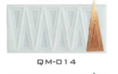 Mild Steel Triangular Silicone Chocolate Molds-2