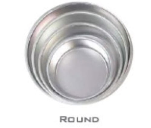 Round Cake Mould Baking Aluminium Tray-1