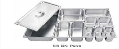 Stainless Steel Gn Pan This multi-purpose commercial grade steam table pans allow for better food release, no more scarched portions that take hours of soaking or scrubbing to clean.-1
