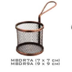 मिनी प्रेजेंटेशन गोल फ्राई बास्केट-1