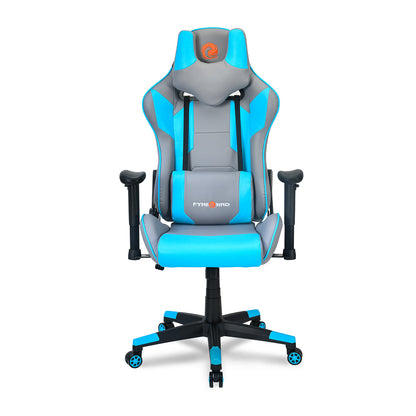 Nilkamal Fyrebird Athena Gaming Chair (Grey / Turquoise)