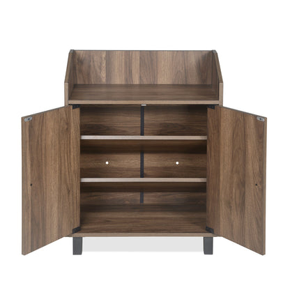 Nilkamal Aze Shoe Cabinet (Walnut)