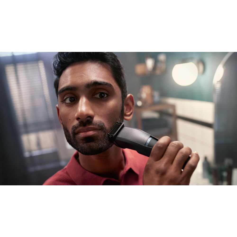 Philips Beard Trimmer 3000 Series with Lift & Trim, 1mm Precision, 60 min Runtime (BT3324/15)