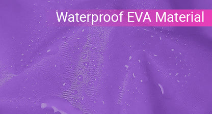 Allextreme EVA Waterproof Unisex Rain Coat Hooded Full Sleeves Outdoor Men, Women, Boys & Girls Rainwear Poncho Raincoat for Camping, Hiking & Travelling (Universal Size,1 Pc Random)