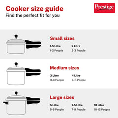 PRESTIGE SVACHH TRI-PLY HANDI PRESSURE COOKER 3 LITRE, Prestige Platina Popular Stainless Steel Unique Impact Forged Bottom Kadai with Toughened Glass Lid, 24cm (2.8 L) (Silver)