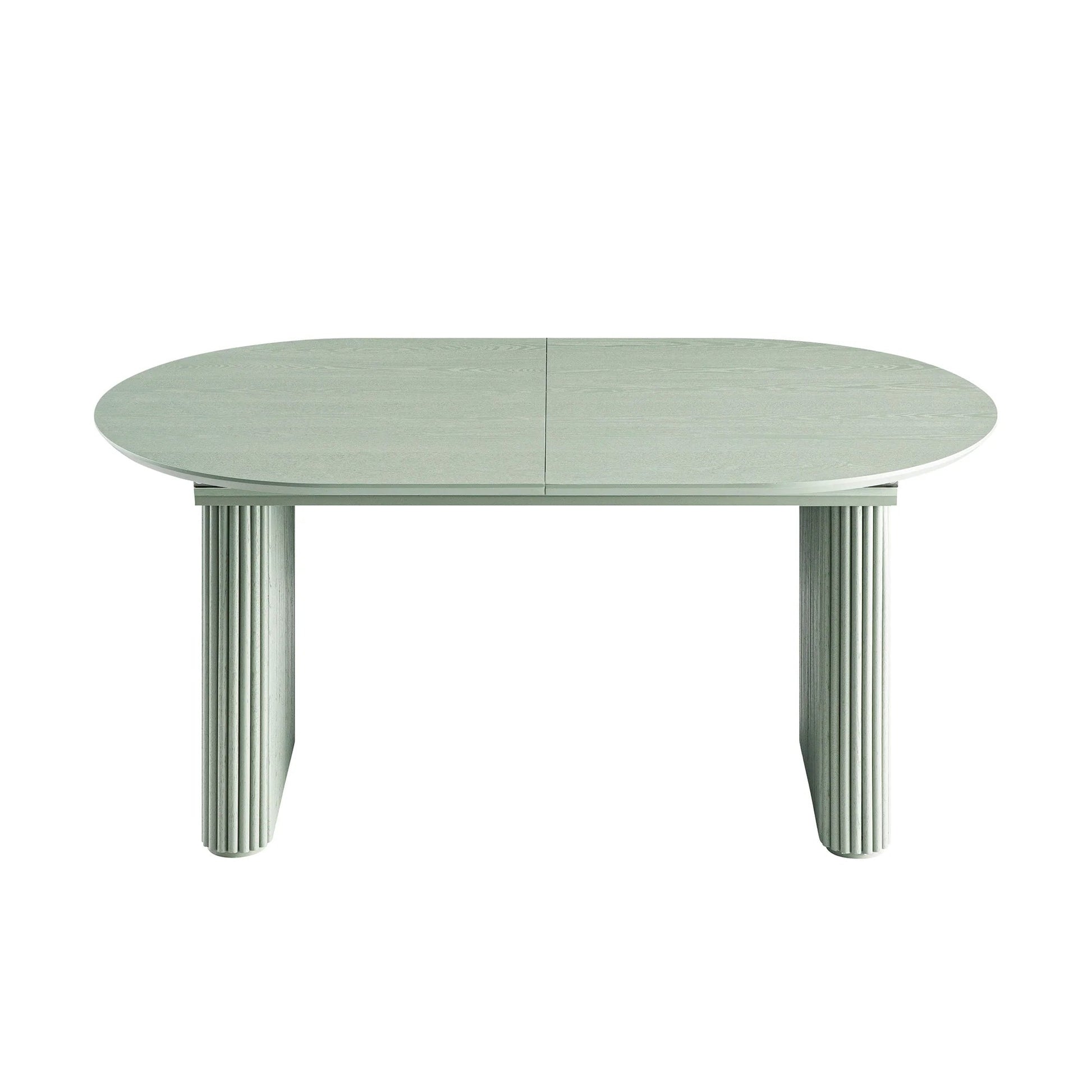 Velin Oval 6-8 Seater Extending Solid Wood Pedestal Dining Table