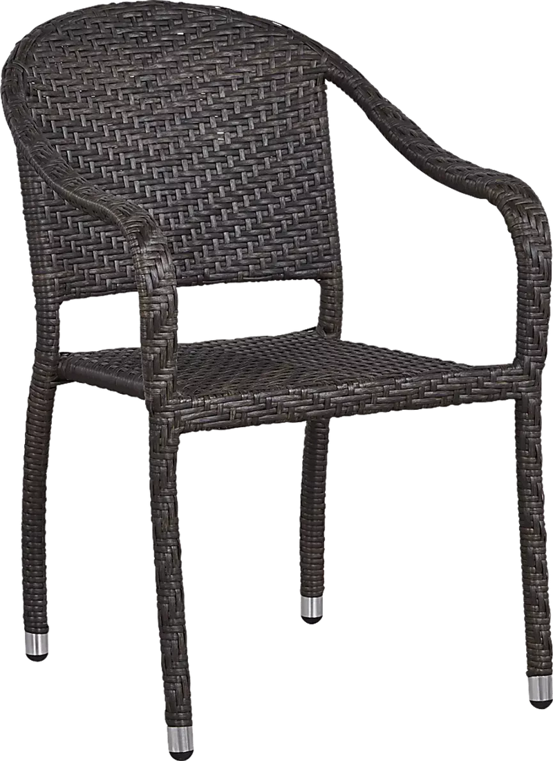 Roselle Outdoor Patio Seating Set 2 Chairs and 1 Table Set