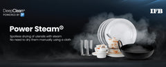 IFB 16 Place Settings with DeepClean® Technology Powered by AI Freestanding Dishwasher (Neptune VX16, Inox Grey, Largest Capacity Washes upto 92 Utensils, 70° Hot Water Wash)