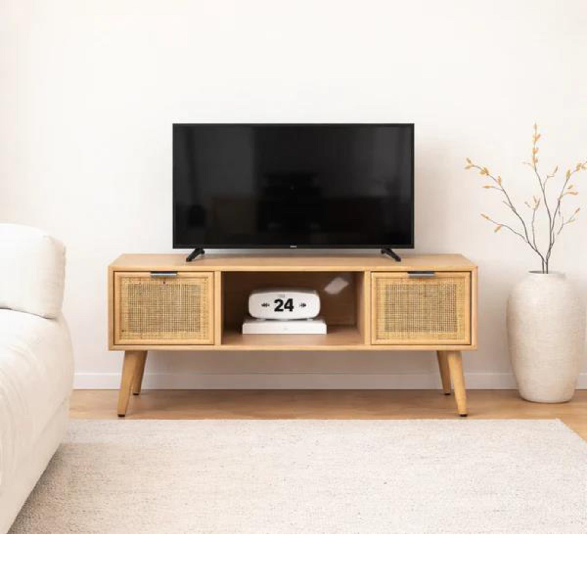 Varnisa TV Console with Storage