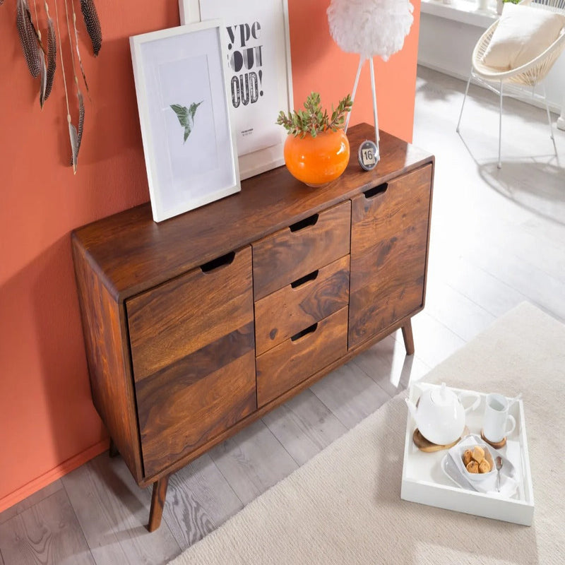 Bangalore  Solid Sheesham Wood Storage Sideboard With Drawer