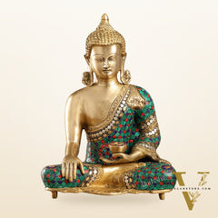 Beautiful Buddha Statue in Abhaya Mudra 16 inch