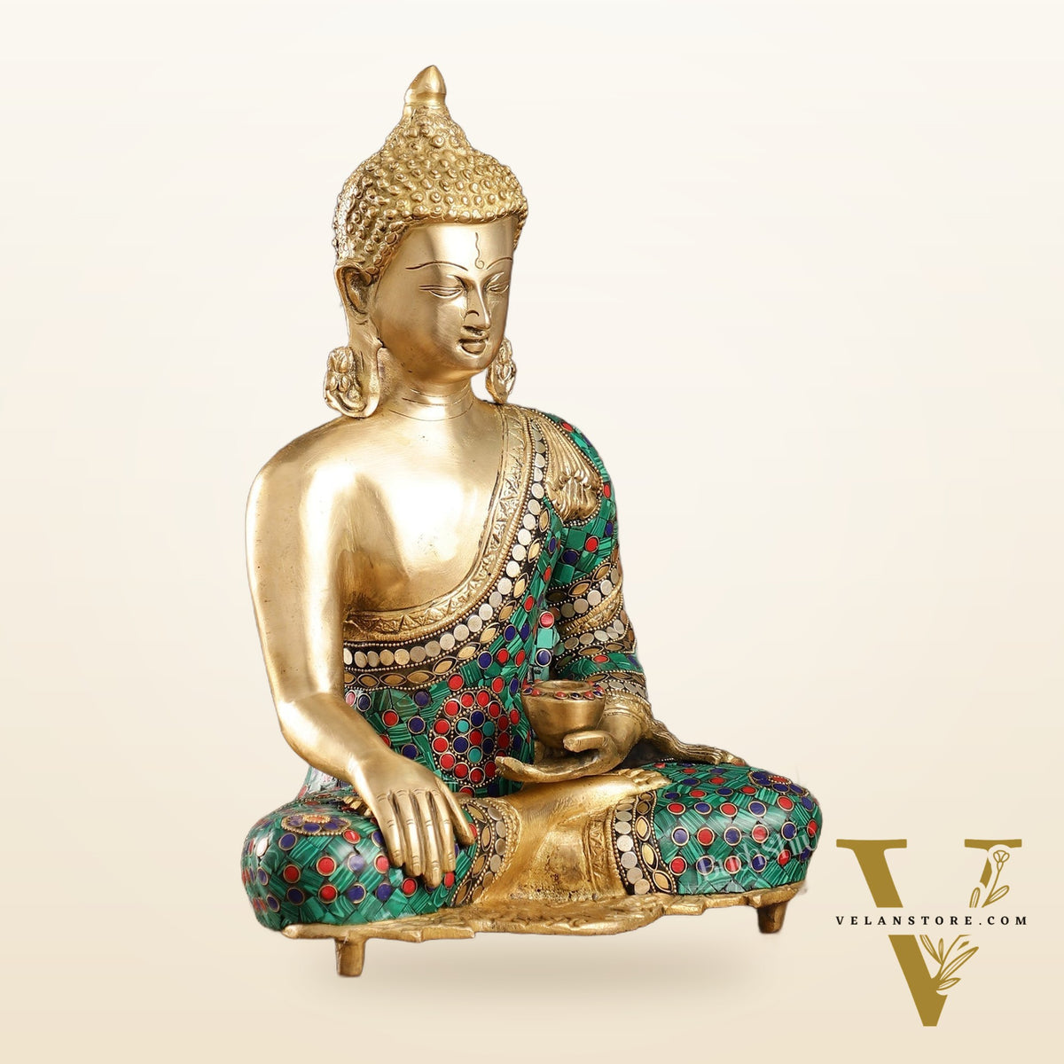 Beautiful Buddha Statue in Abhaya Mudra 16 inch
