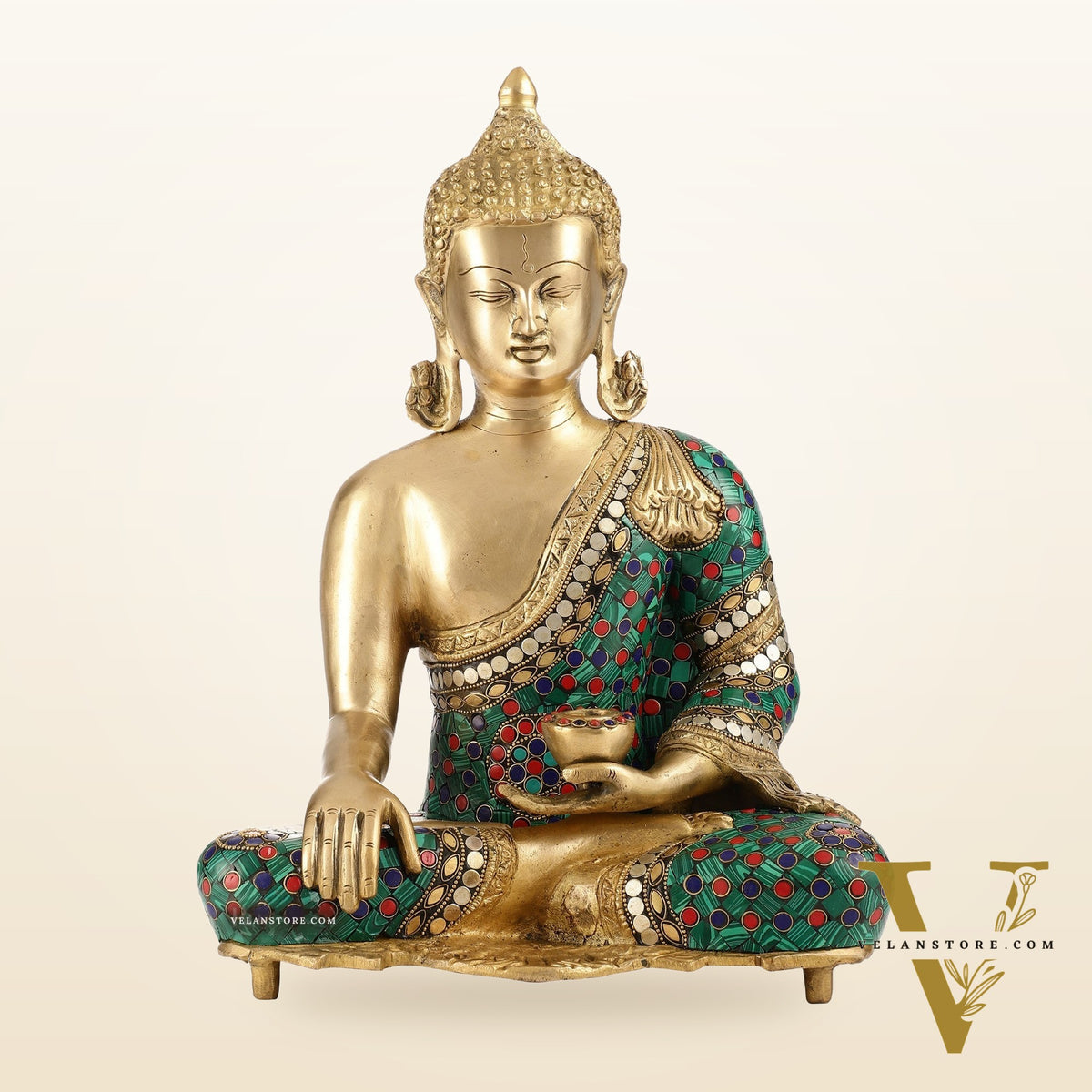 Beautiful Buddha Statue in Abhaya Mudra 16 inch