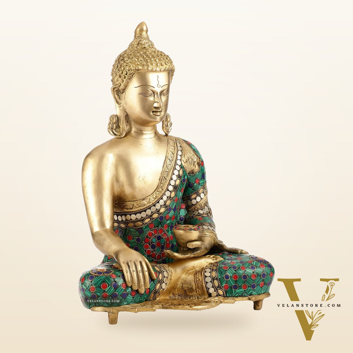 Beautiful Buddha Statue in Abhaya Mudra 16 inch