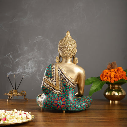 Beautiful Buddha Statue in Abhaya Mudra 16 inch
