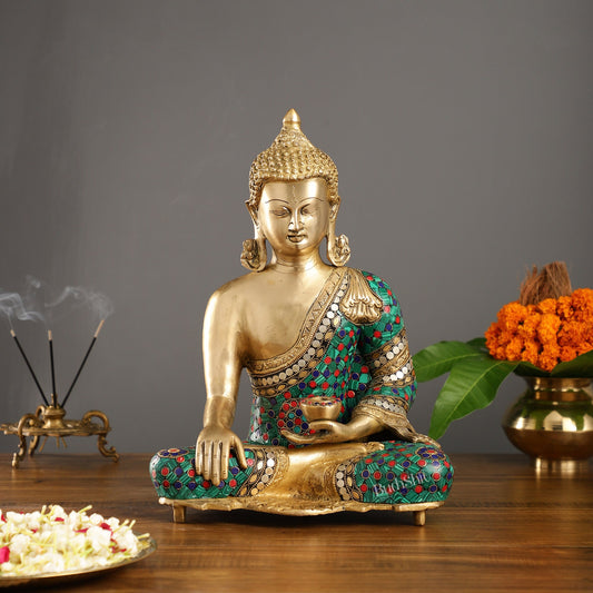 Beautiful Buddha Statue in Abhaya Mudra 16 inch