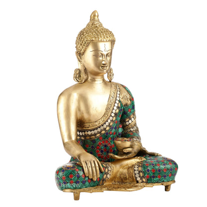 Beautiful Buddha Statue in Abhaya Mudra 16 inch