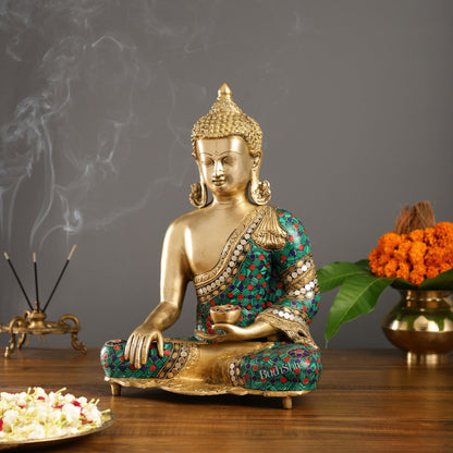 Beautiful Buddha Statue in Abhaya Mudra 16 inch