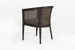 Alhad Outdoor Patio Seating Set 2 Chairs and 1 Table Set (Brown)
