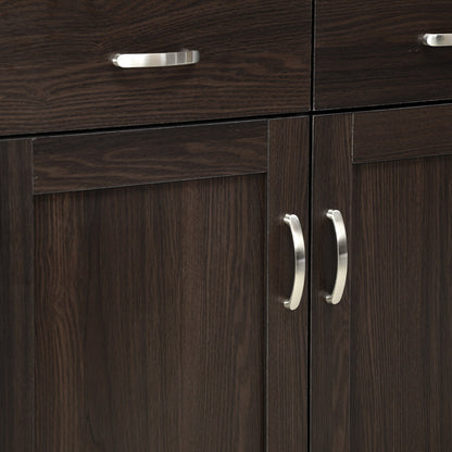 Nilkamal Ben Kitchen Cabinet (Coffee)