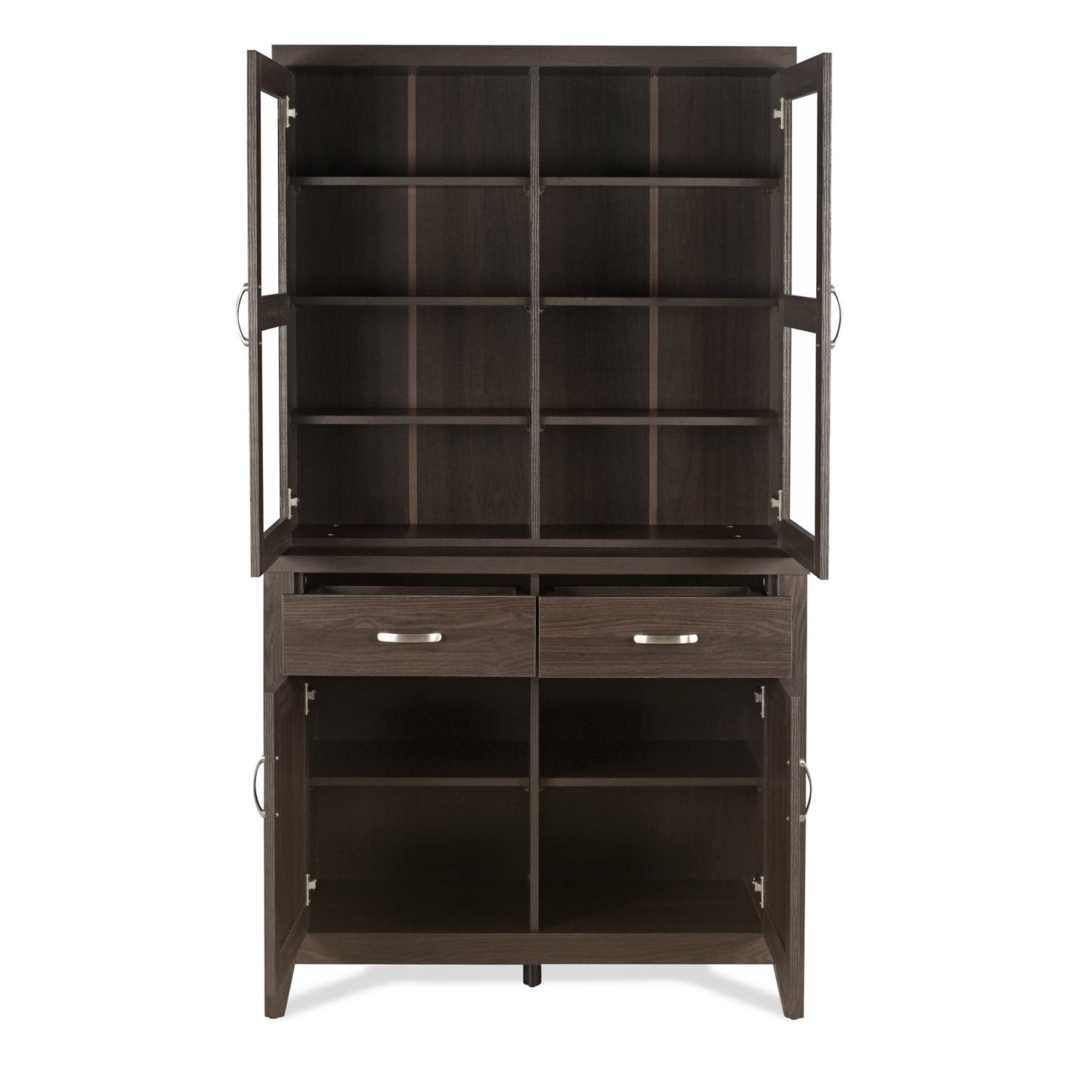 Nilkamal Ben Hutch Storage Cabinet (Brown)