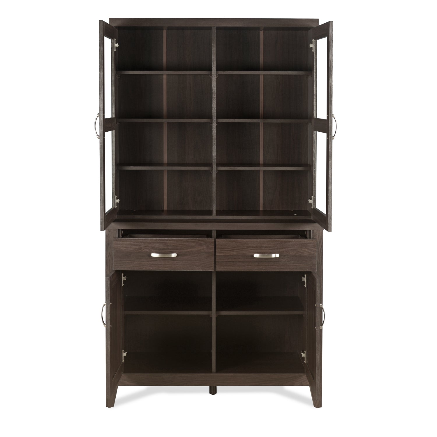 Nilkamal Ben Hutch Storage Cabinet (Brown)