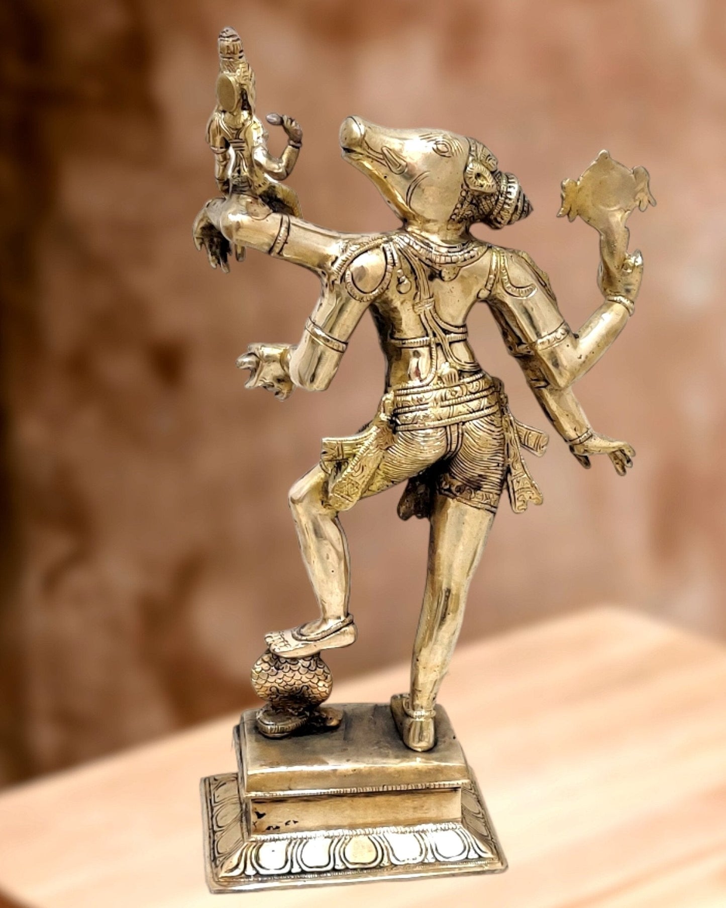Bhoovaraha swamy Varaha Lakshmi Brass Statue 17 inch