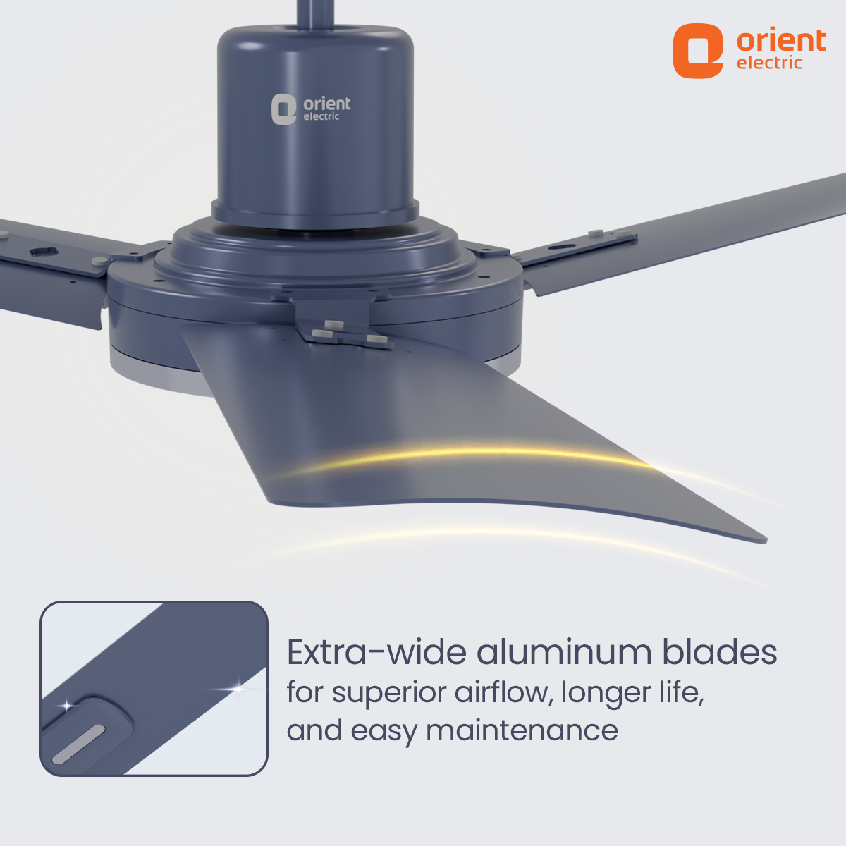 Luna High Speed Decorative Ceiling Fan | 2 Year Warranty