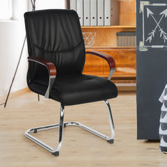 Nilkamal Boss Visiting Chair (Black)
