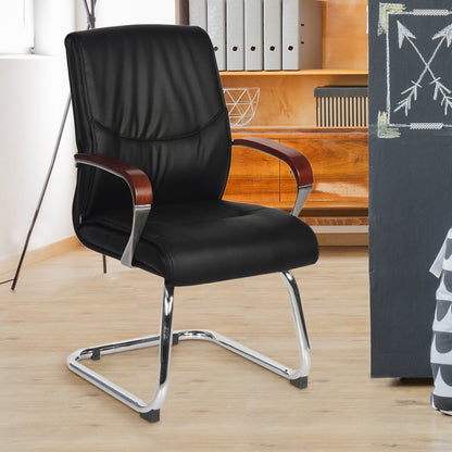 Nilkamal Boss Visiting Chair (Black)