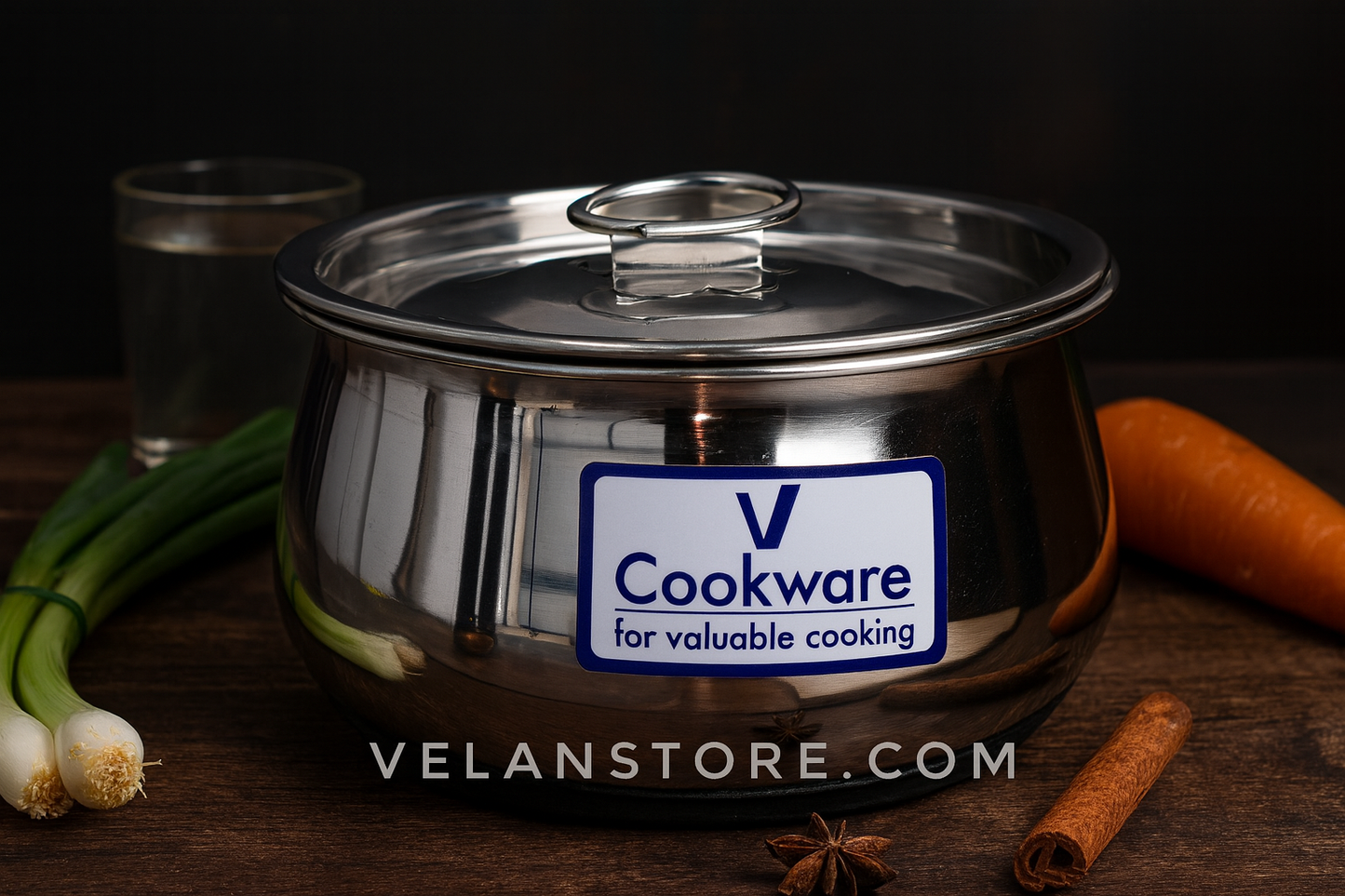 Vcookware Leakproof Stainless Steel Food Storage Container - Keeps Meals Fresh