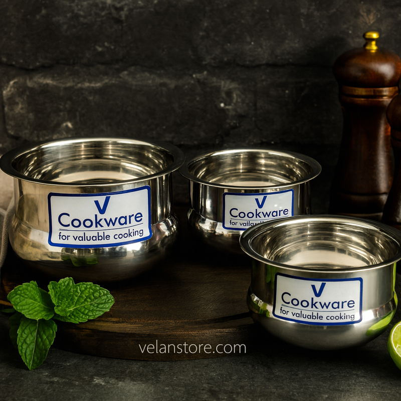 Vcookware स्टेनलेस स्टील टॉप बाउल-1