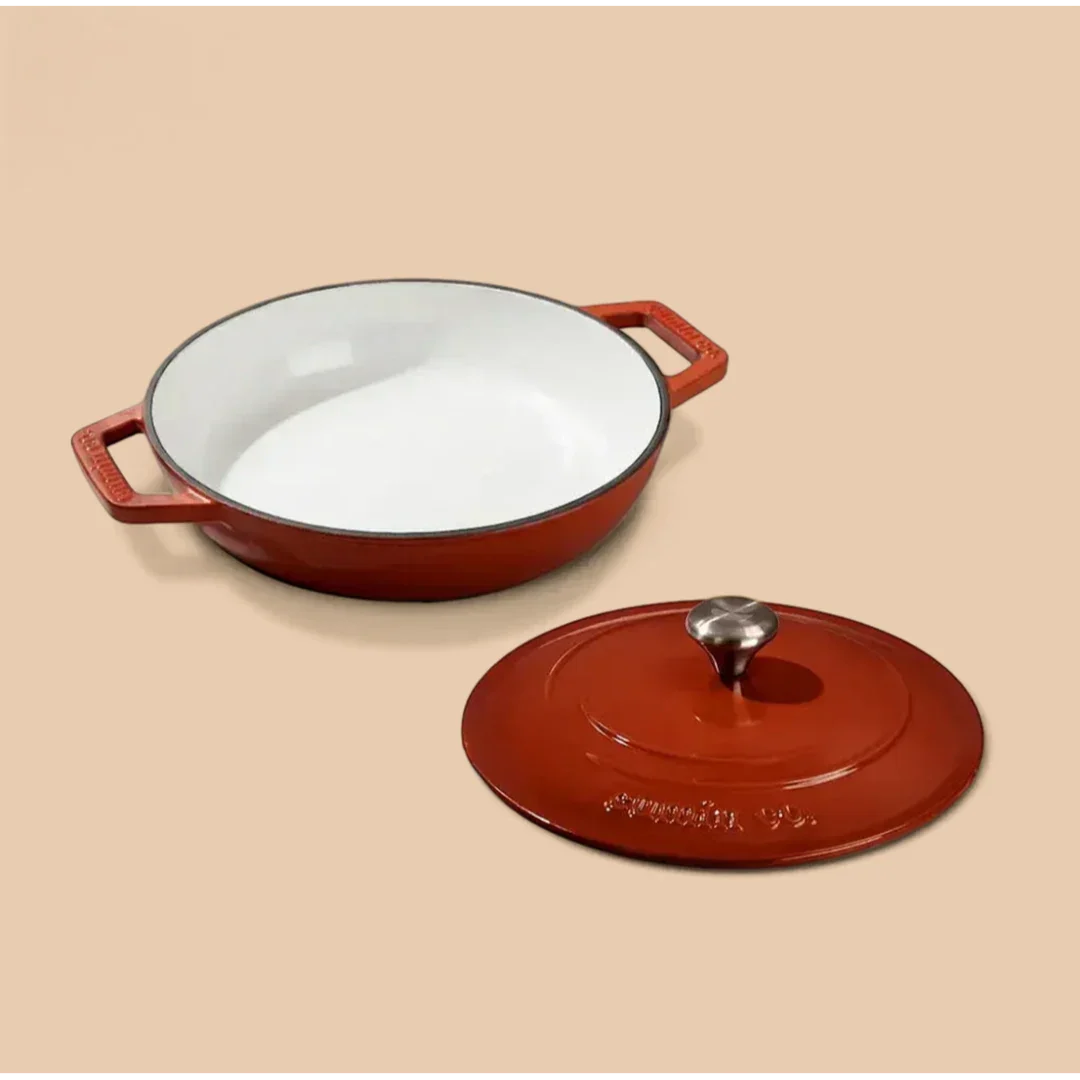 No. 10 Enamel Cast Iron Braiser (26cm)