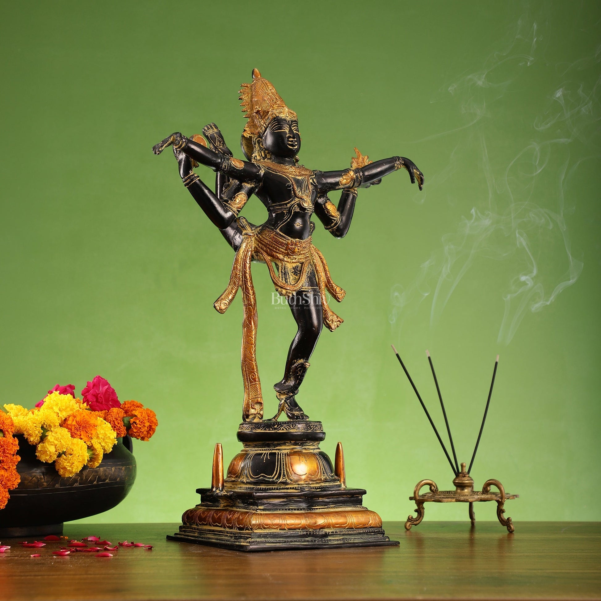 Brass Ananda Tandav Nataraja Statue - 20 inch