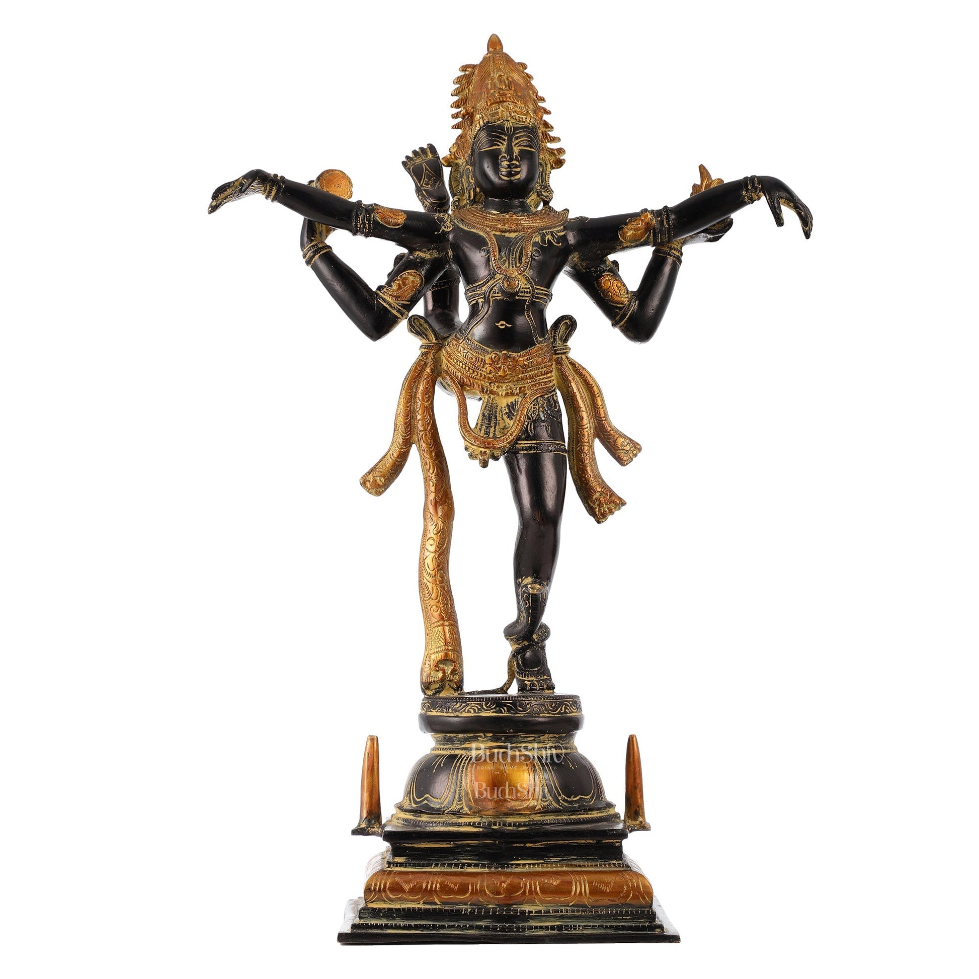 Brass Ananda Tandav Nataraja Statue - 20 inch