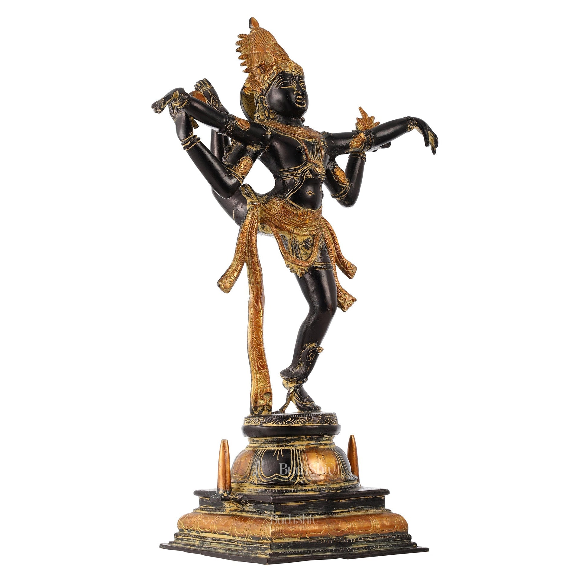 Brass Ananda Tandav Nataraja Statue - 20 inch