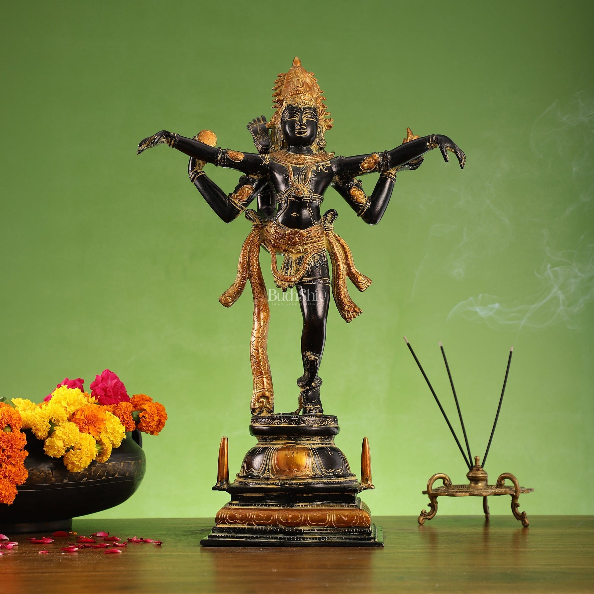 Brass Ananda Tandav Nataraja Statue - 20 inch