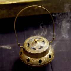 Brass Antique Dhupdaan