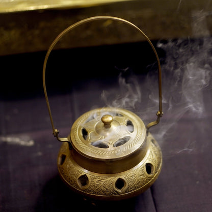 Brass Antique Dhupdaan