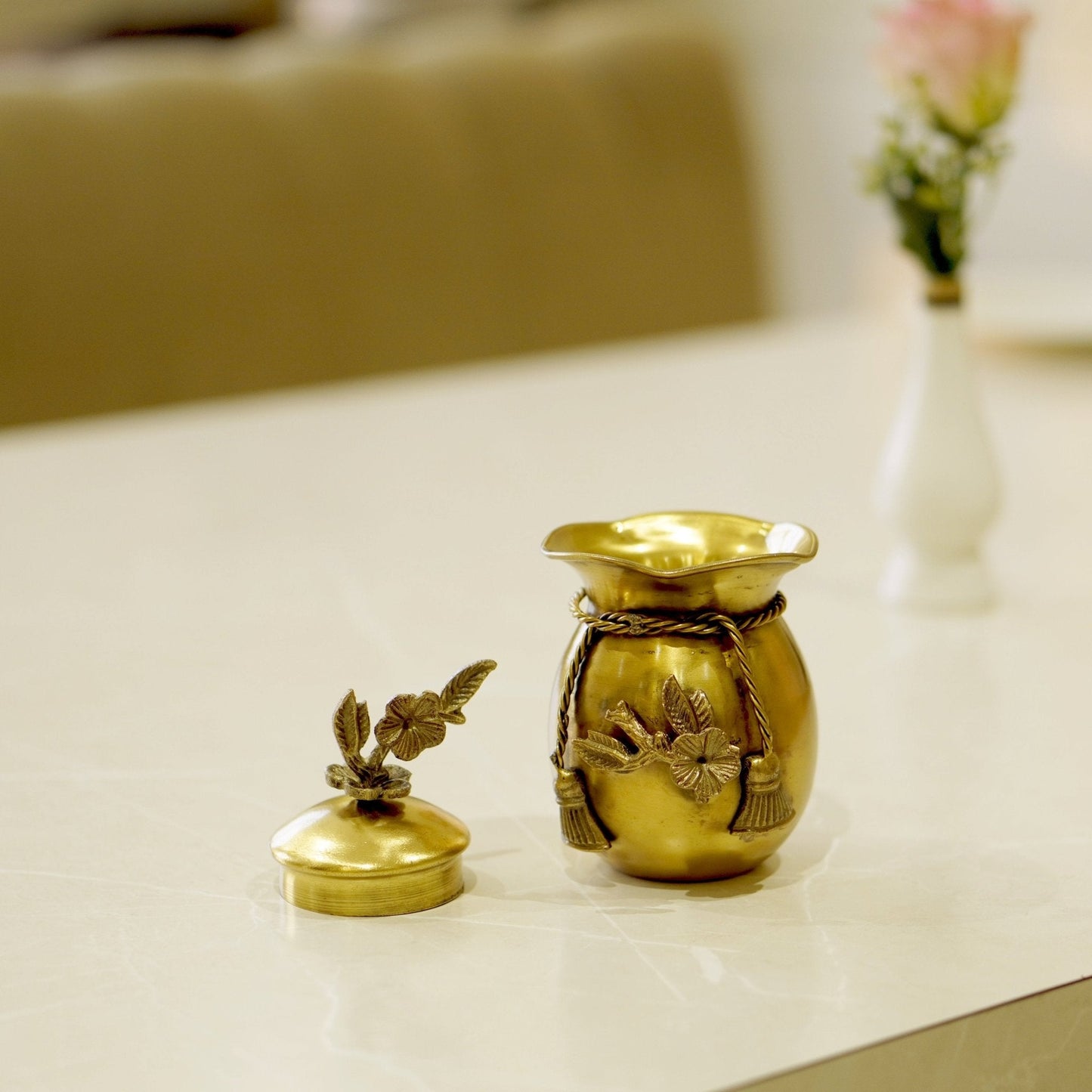 Brass Antique Dry Fruits Potli