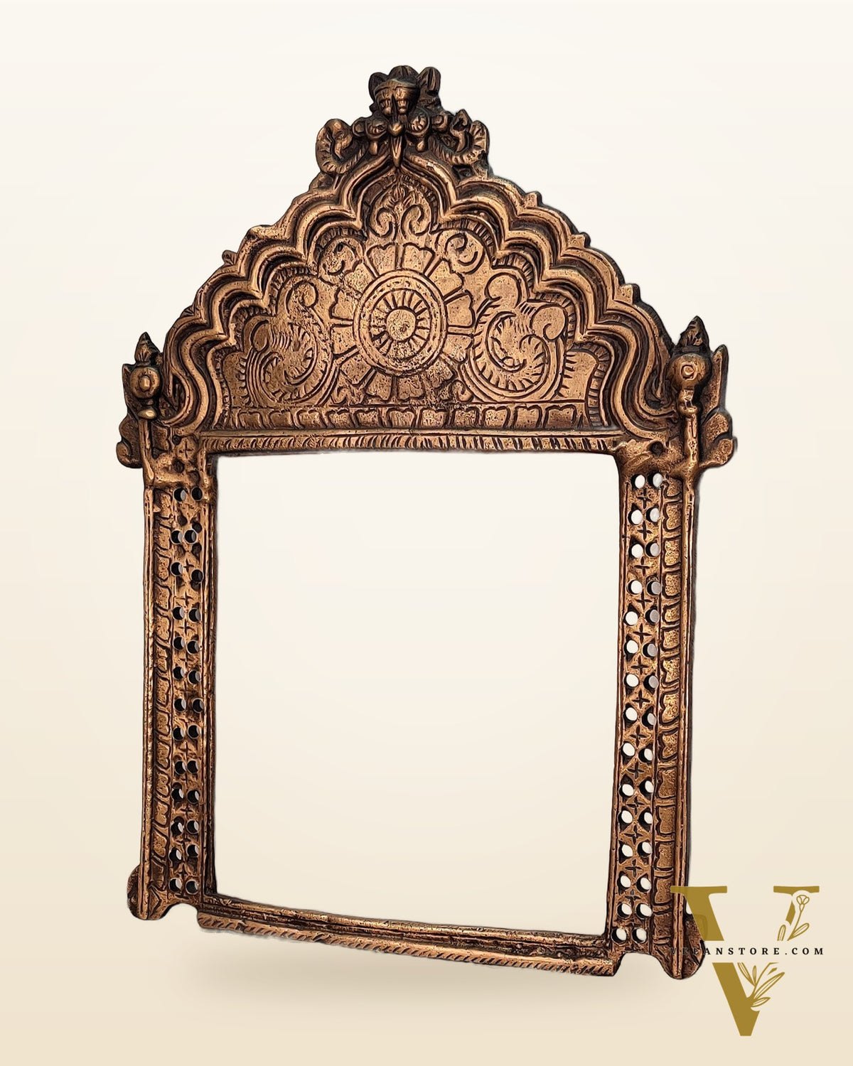 Brass Antique Handcrafted Prabhavali 11" x 8.5"