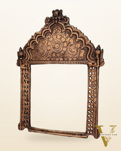 Brass Antique Handcrafted Prabhavali 11" x 8.5"