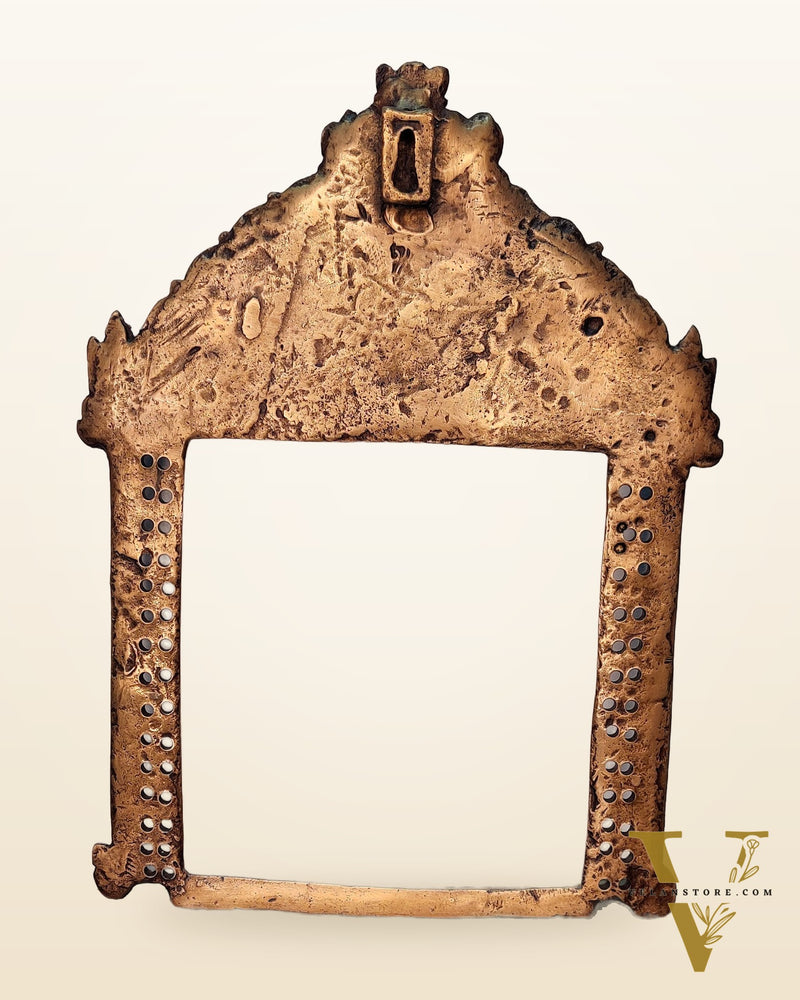Brass Antique Handcrafted Prabhavali 11" x 8.5"
