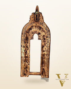 Brass Antique Handcrafted Prabhavali 12.5" x 5.5"