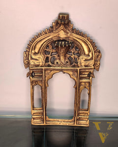 Brass Antique Handcrafted Prabhavali