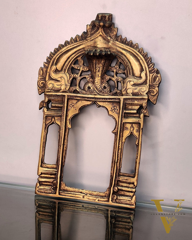 Brass Antique Handcrafted Prabhavali
