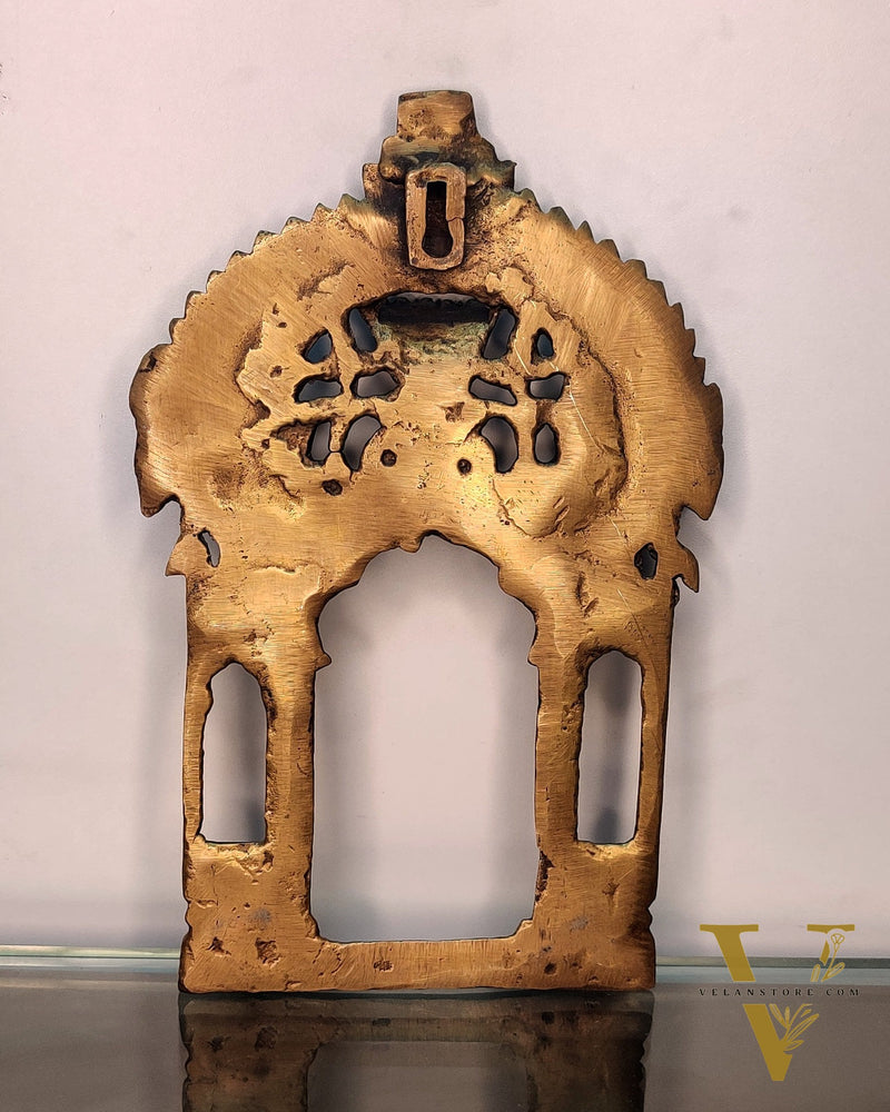 Brass Antique Handcrafted Prabhavali